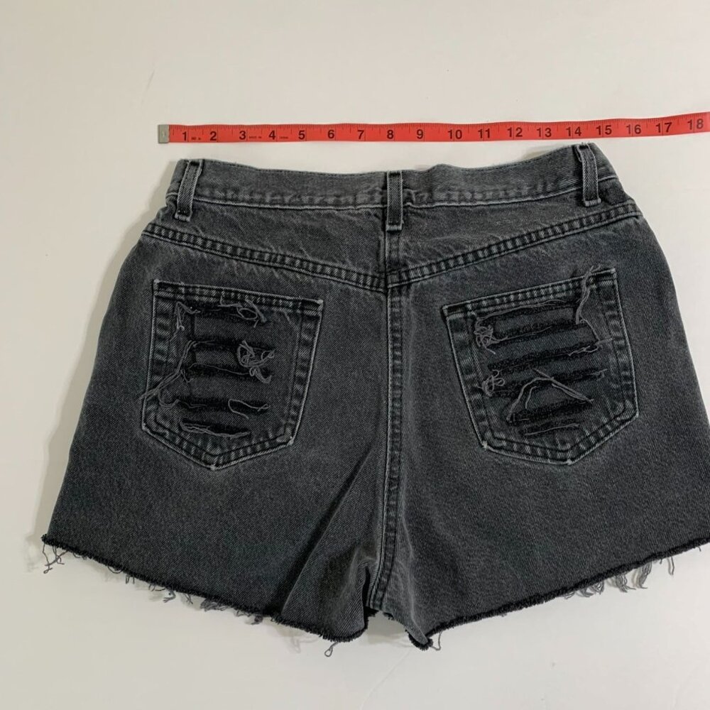 Faded Glory Shorts Gray Grunge, Goth, Punk - Picture 6 of 8